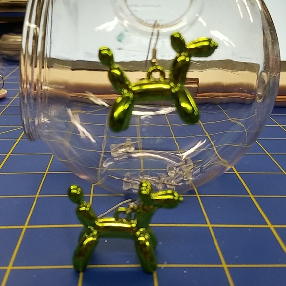 Balloon Dogs Earrings Dangling - Picture 3 of 5